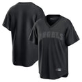 Los Angeles Angels Blank Player Black HOLBERT Pitch Fashion T-shirt Stitched Jerseys