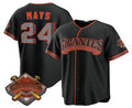 San Francisco Giants #24 Willie Mays Black HOLBERT 2026 Alternate Stadium Stitched Jersey