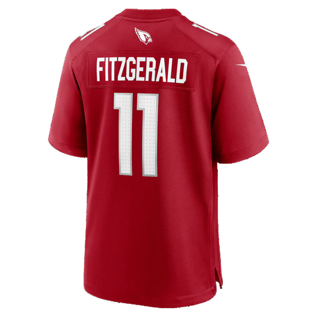 A.Cardinals #11 Larry Fitzgerald Cardinal HOLBERT Team Retired Game Jersey