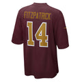 W.Football Team #14 Ryan Fitzpatrick Burgundy HOLBERT Alternate Player Game Jersey