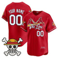 Custom St. Louis Cardinals x One Piece Red HOLBERT Vapor Premier Limited Jersey - Stitched