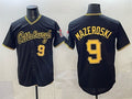 Pittsburgh Pirates #9 Bill Mazeroski Black HOLBERT Limited Stitched Jersey