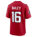 A.Falcons #16 Jake Bailey Red HOLBERT Team Game Jersey