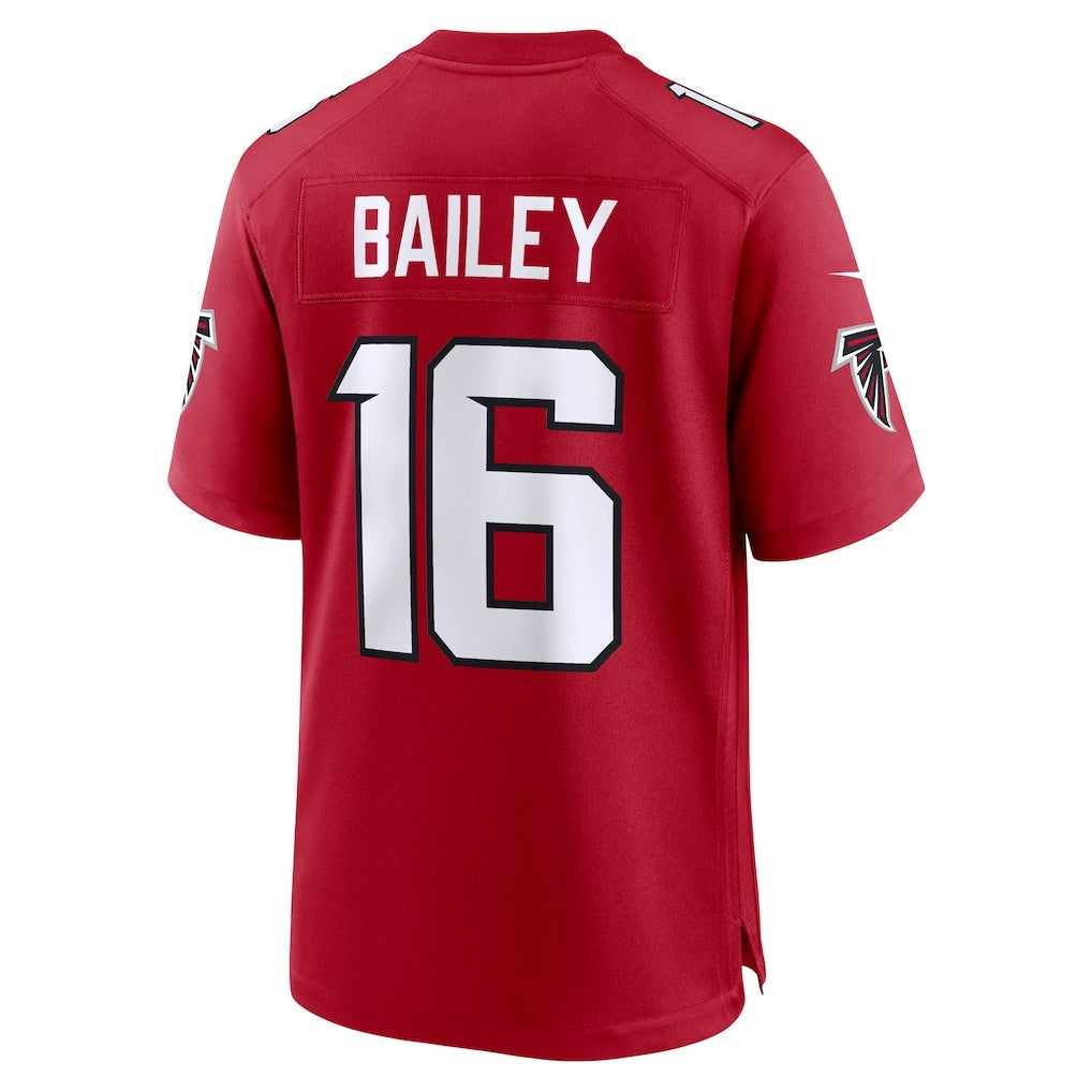 A.Falcons #16 Jake Bailey Red HOLBERT Team Game Jersey