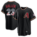 Arizona Diamondbacks #23 Zac Gallen Player Black HOLBERT USA 250 Fourth of July Game Home Stitched Jerseys