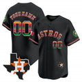 Custom Houston Astros Mexico Texas Patch Vapor Premier Limited Jersey ¨C All Stitched HOLBERT