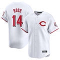Cincinnati Reds #14 Pete Rose Player White HOLBERT Limited Home Stitched Jerseys