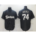 Chicago White Sox #74 Jimenez City Edition Black HOLBERT Game 2021 Jerseys