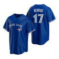 Toronto Blue Jays #17 Jose Berrios Royal HOLBERT Alternate Cool Base Jersey