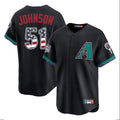 Arizona Diamondbacks #51 Randy Johnson Player Black HOLBERT USA 250 Fourth of July Home Game Stitched Jerseys
