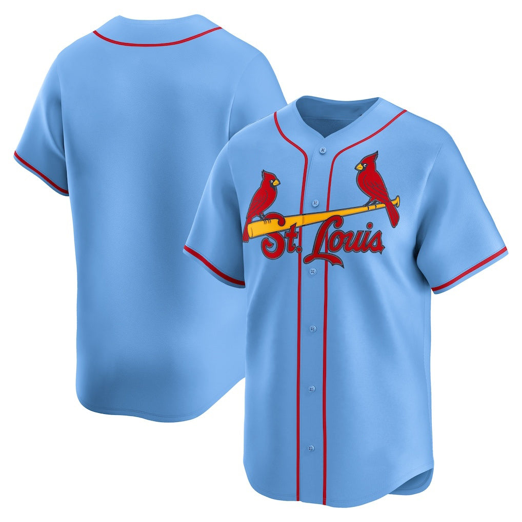St. Louis Cardinals Light Blue HOLBERT Alternate Limited Jersey