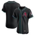 Arizona Diamondbacks Black HOLBERT Limited Limited Elite Home Game Blank Player Stitched Jerseys