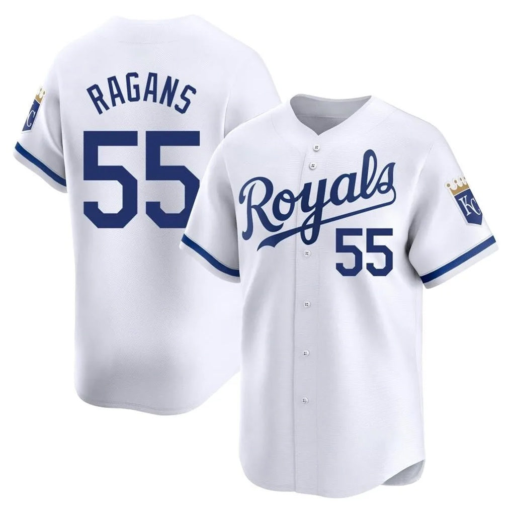 Kansas City Royals #55 Cole Ragans Player White HOLBERT Alt Limited Home Stitched Jerseys