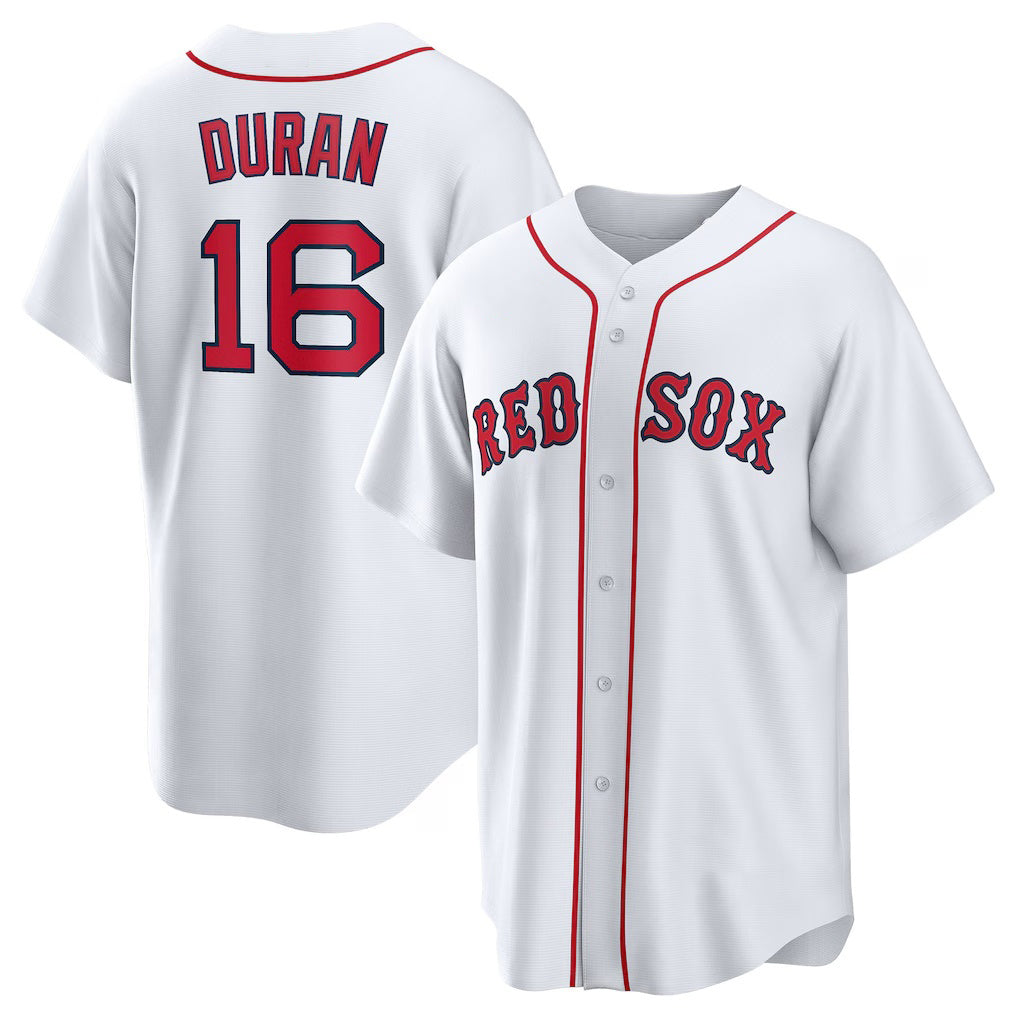Boston Red Sox #16 Jarren Duran White HOLBERT Home Replica Player Jersey