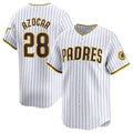 San Diego Padres #28 Jose Azocar White HOLBERT 2024 Home Limited Stitched Jersey