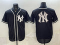 New York Yankees Team Big Logo 2026 Fashion Replica Black HOLBERT Out Stitched Jersey