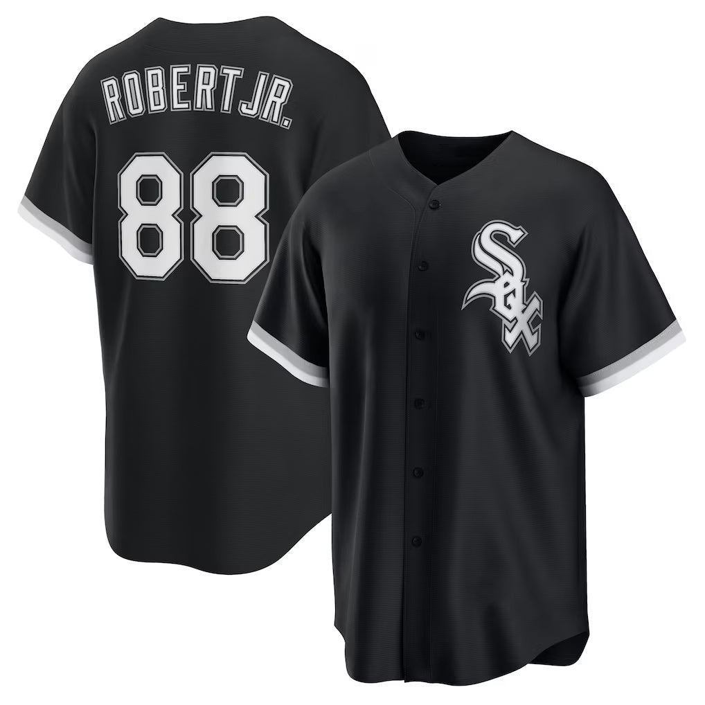 Chicago White Sox #88 Luis Robert Jr. Black HOLBERT Alternate 2 Replica Jersey