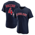 Cleveland Guardians #4 Brayan Rocchio Player Navy HOLBERT Limited Elite Home Stitched Jerseys