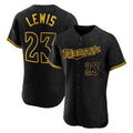 Minnesota Twins #23 Royce Lewis Player Black HOLBERTSnake Skin City Home Limited Elite Stitched Jerseys