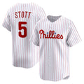 Philadelphia Phillies #5 Bryson Stott White HOLBERT Home Limited Player Jersey