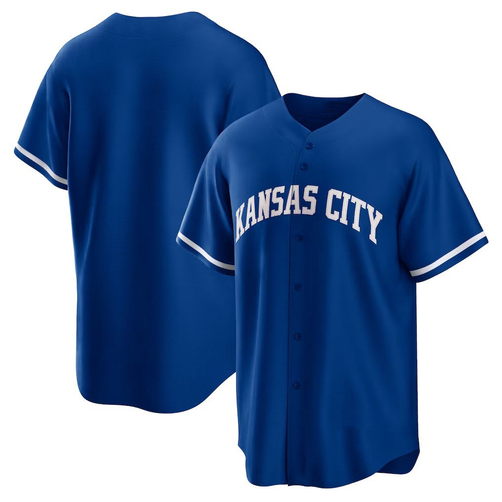 Kansas City Royals Royal HOLBERT Alternate Replica Team Jersey