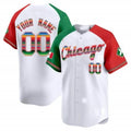 Custom Chicago White Sox Mexico Vapor Premier Limited Jersey V3- White HOLBERT