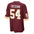 W.Football Team #54 Camaron Cheeseman Burgundy HOLBERT Game Jersey