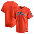 Houston Astros Blank Player Orange HOLBERT Home Limited  Stitched Jerseys
