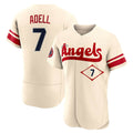 Los Angeles Angels #7 Jo Adell Player Cream HOLBERT City Connect Limited ELite Home Stitched Jerseys