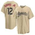 Arizona Diamondbacks #12 Lourdes Gurriel Jr Player Tan HOLBERT City Connect Home Game Stitched Jerseys