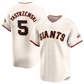 San Francisco Giants #5 Mike Yastrzemski Cream HOLBERT Cool Base Stitched Jersey