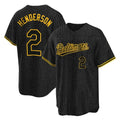 Baltimore Orioles #2 Gunnar Henderson Player Black HOLBERT Snake Skin City Home Game Stitched Jerseys