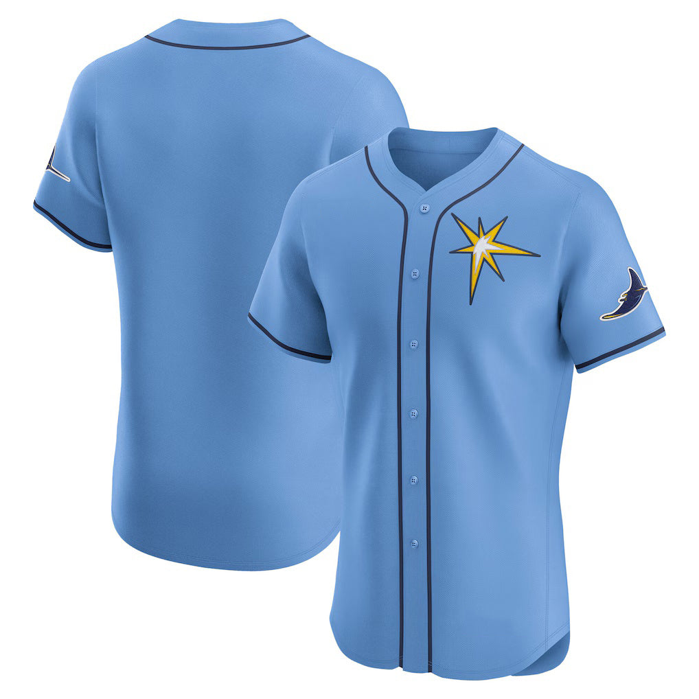 Tampa Bay Rays Light Blue HOLBERT Alternate Elite Jersey