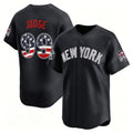 New York Yankees #99 Aaron Judge Navy HOLBERT USA 250 Fourth of July Limited Stitched Jersey