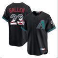 Arizona Diamondbacks #23 Zac Gallen Player Black HOLBERT USA 250 Fourth of July Home Game Stitched Jerseys