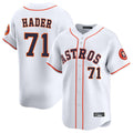 Houston Astros #71 Josh Hader Player White HOLBERT Home Limited Stitched Jerseys