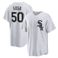Chicago White Sox #50 Lenyn Sosa White HOLBERT Home Replica Jersey