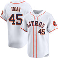 Houston Astros #45 Tatsuya Imai White HOLBERT 2026 Home Limited Stitched Jersey