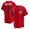 Cincinnati Reds #9 Matt McLain Red HOLBERT 2026 City Connect Stadium Jersey