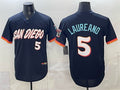 San Diego Padres #5 Ramon Laureano Obsidian HOLBERT 2026 City Connect Stadium Stitched Jersey