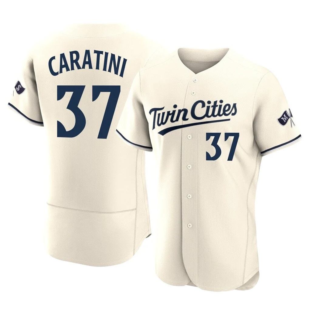 Minnesota Twins #37 Victor Caratini Player Cream HOLBERTHome Limited Elite Stitched Jerseys