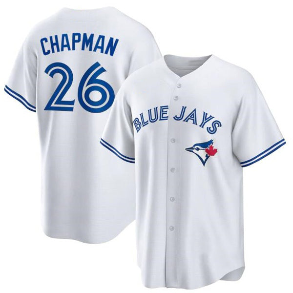 Toronto Blue Jays #26 Matt Chapman White HOLBERT Cool Base Stitched Jersey
