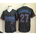 Toronto Blue Jays #27 Vladimir Guerrero Jr. Navy HOLBERT 2024 City Connect Limited Stitched Jersey