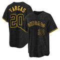 Chicago White Sox #20 Miguel Vargas Player Black HOLBERT Snake Skin City Home Game Stitched Jerseys
