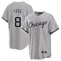Chicago White Sox #8 Kyle Teel Player Gray HOLBERT Home Game Stitched Jerseys