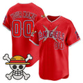 Custom Los Angeles Angels x One Piece Red HOLBERT Vapor Premier Limited Jersey - Stitched