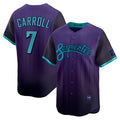 Arizona Diamondbacks #7 Corbin Carroll Purple HOLBERT 2025 City Connect Limited Stitched Jersey