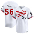 Minnesota Twins #56 Josh Bell Player White HOLBERTHome Limited Stitched Jerseys