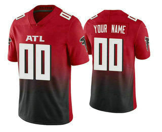 Custom A.Falcons 2020 Red HOLBERT Active Player Limited Stitched Jersey