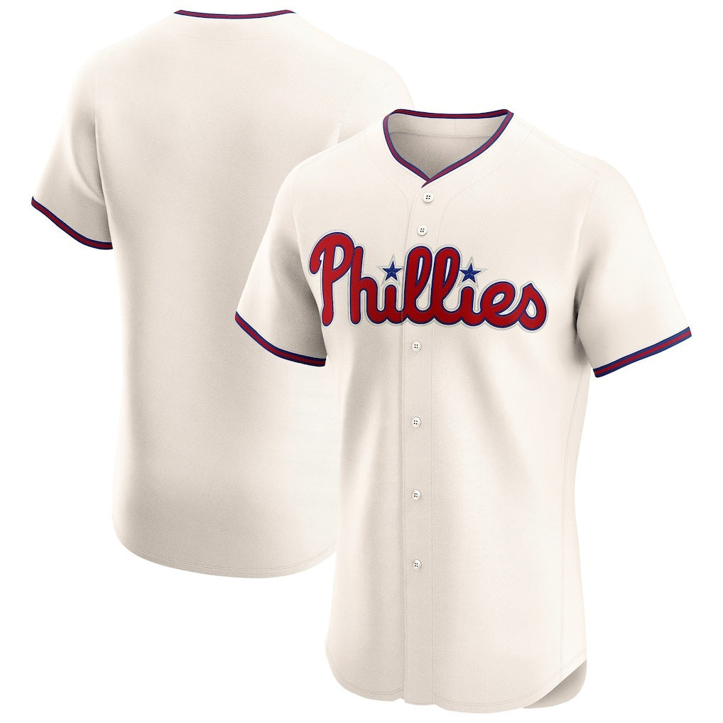 Philadelphia Phillies Cream HOLBERT Alternate Elite Jersey